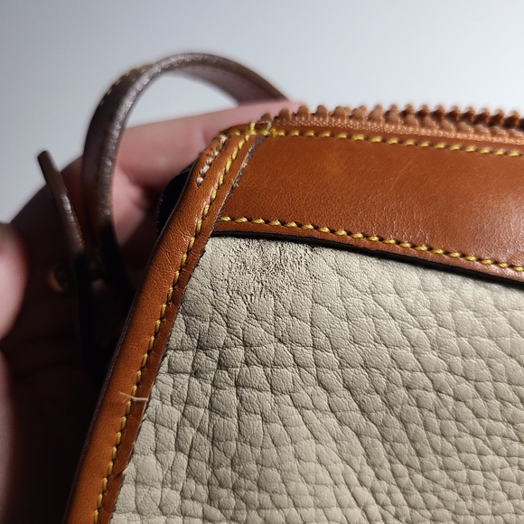 Vintage Dooney & Bourke All Weather Leather Bag Purse - Picture 12 of 16